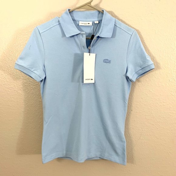 Lacoste Tops - NWT Baby Blue Lacoste Polo 34/2
